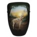 Hand Painted Biodegradable Cremation Ashes Funeral Urn / Casket - Giraffe 
